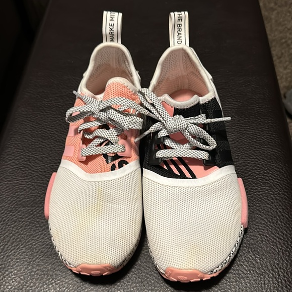 Adidas NMD_R1 Pink/Black/White Special Edition Sneakers - Picture 4 of 11